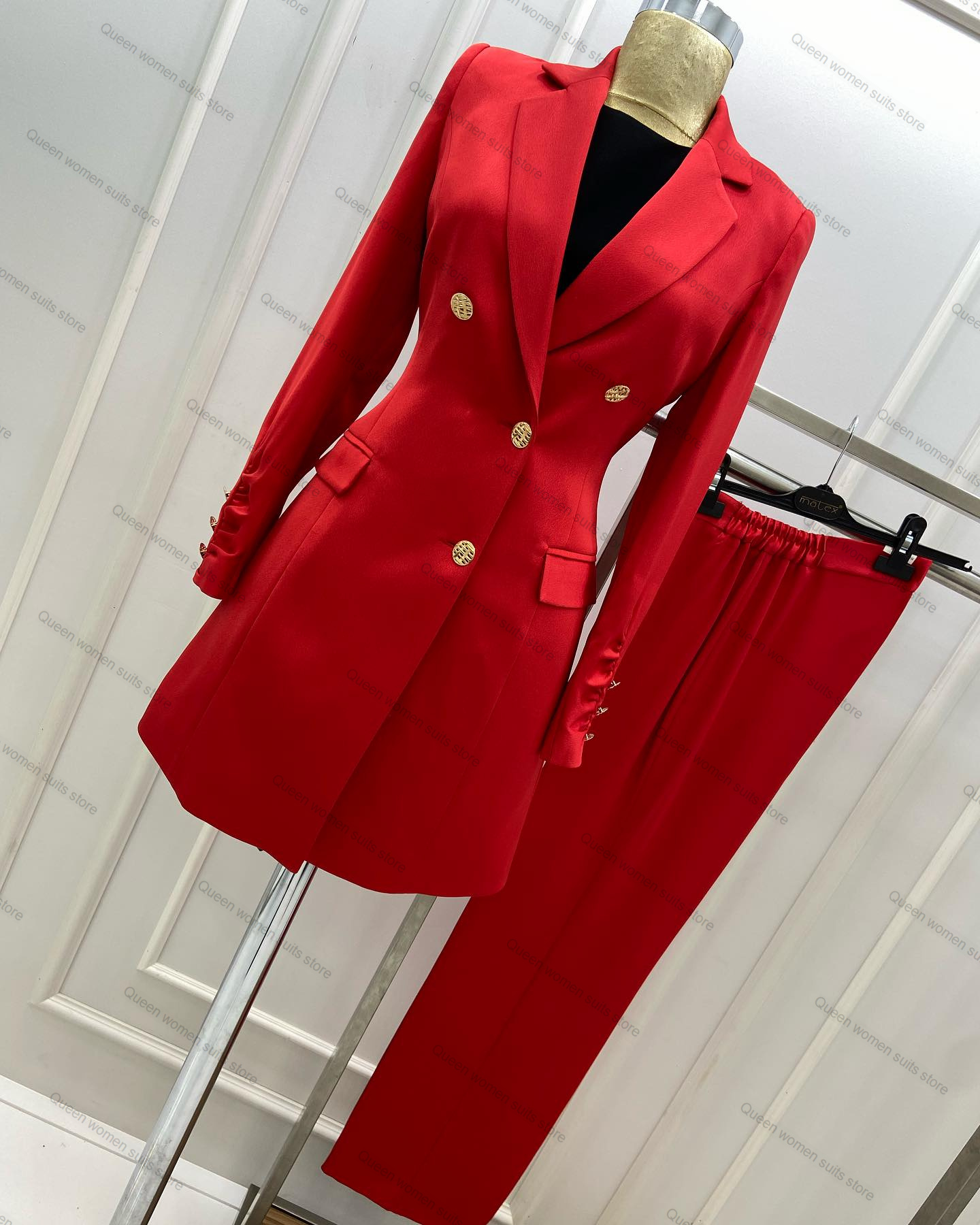 Women'S Formal Jackets To Wear With Dresses - Düğün kadın pantolon takım elbise Set