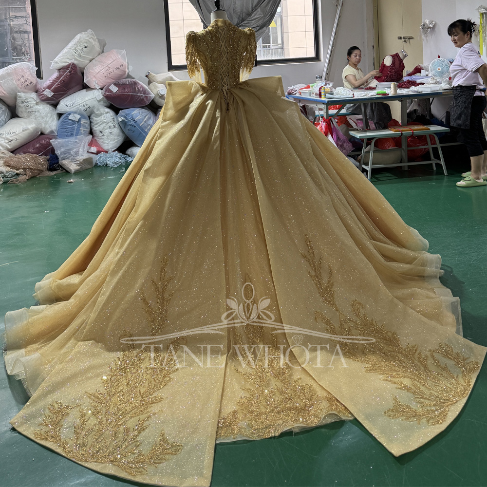 Zarif V Yaka Abiye 2025 Uzun K - Yellow Formal Wear Women incelemesi ve fiyatı