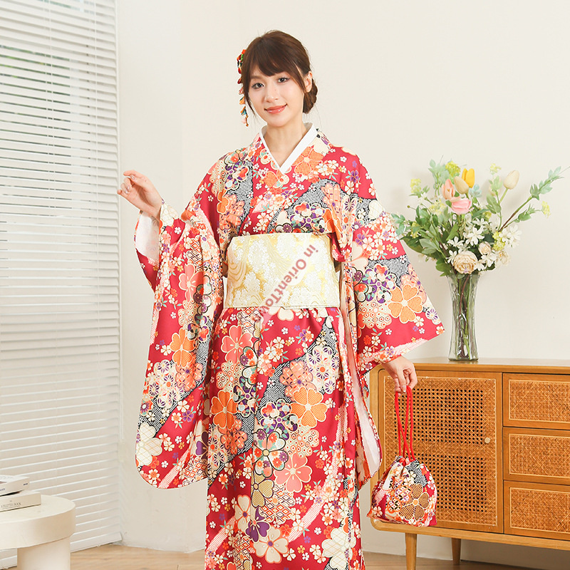 Japon Kimono Kadın Geliştirilm - Japanese Women Formal Wear incelemesi ve fiyatı