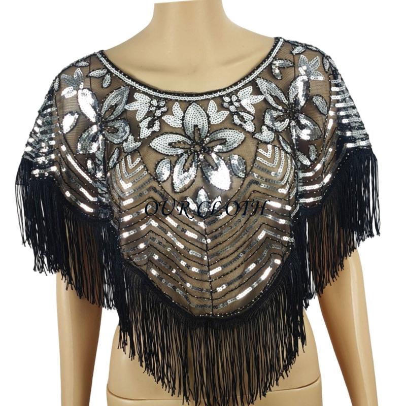 Payetli Şal Nakış Boncuk Peler - Women Formal Event Wear incelemesi ve fiyatı