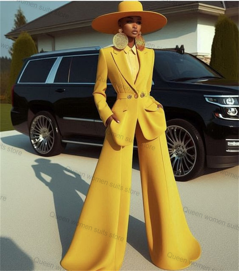 Sarı Pamuk Kadın Takım Elbise  - Yellow Formal Wear Women incelemesi ve fiyatı